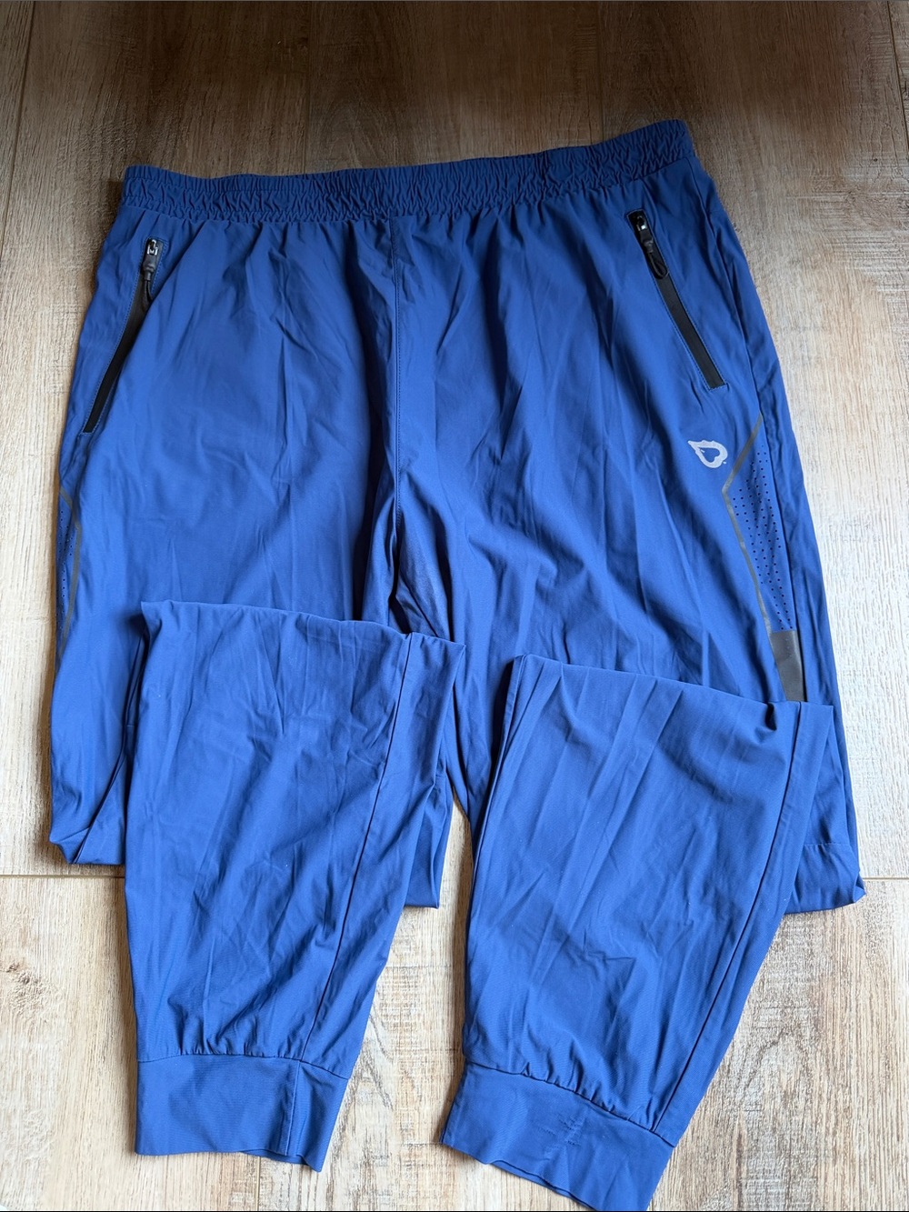 Baleaf Navy Blue Workout joggers  with Elastic Waist